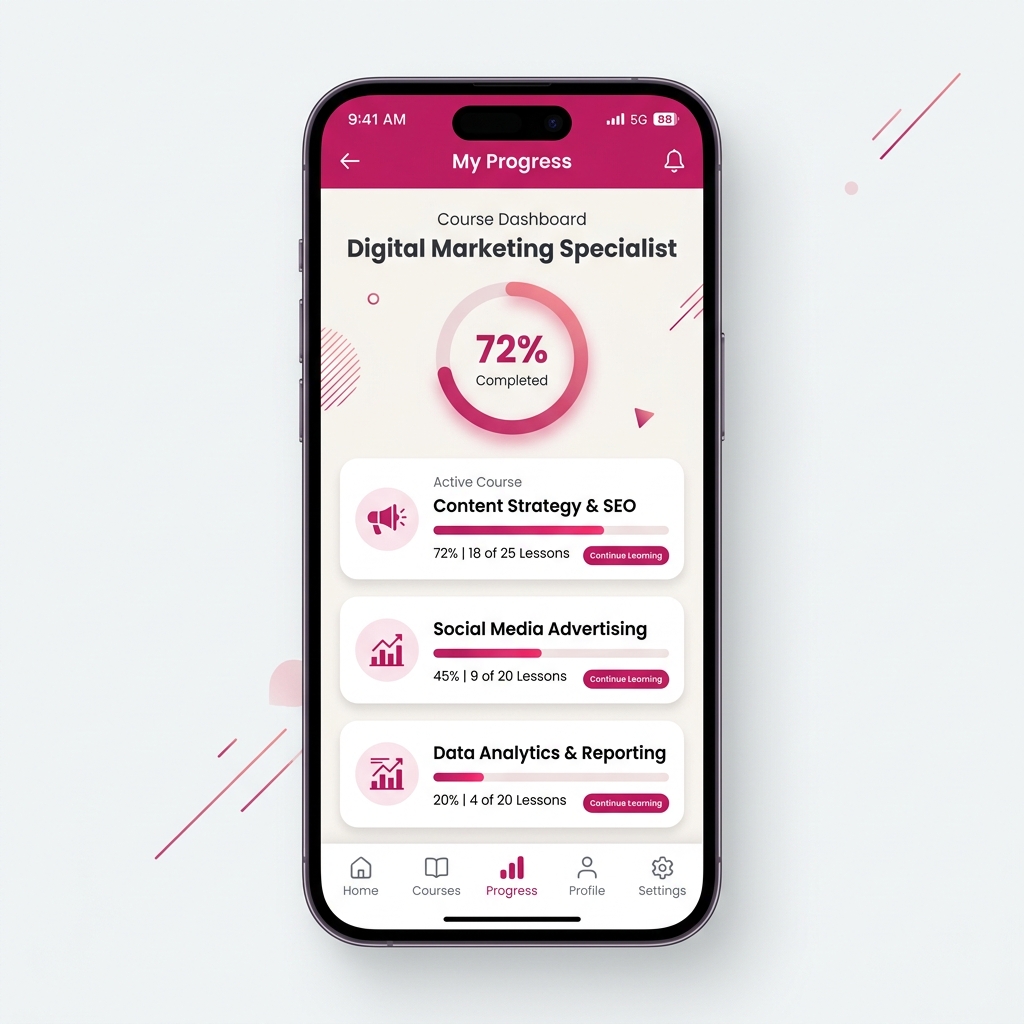 Learning Management System mobile