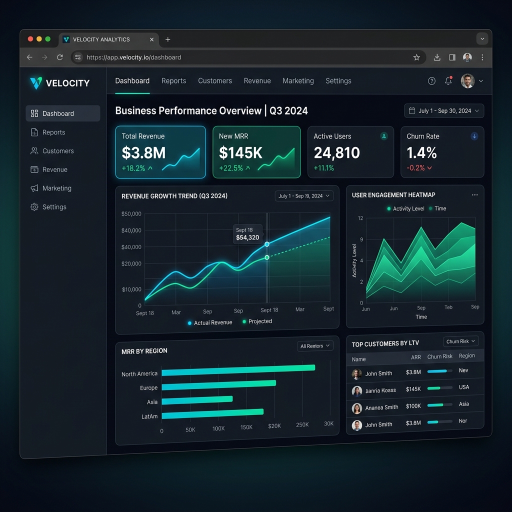 SS Services Dashboard